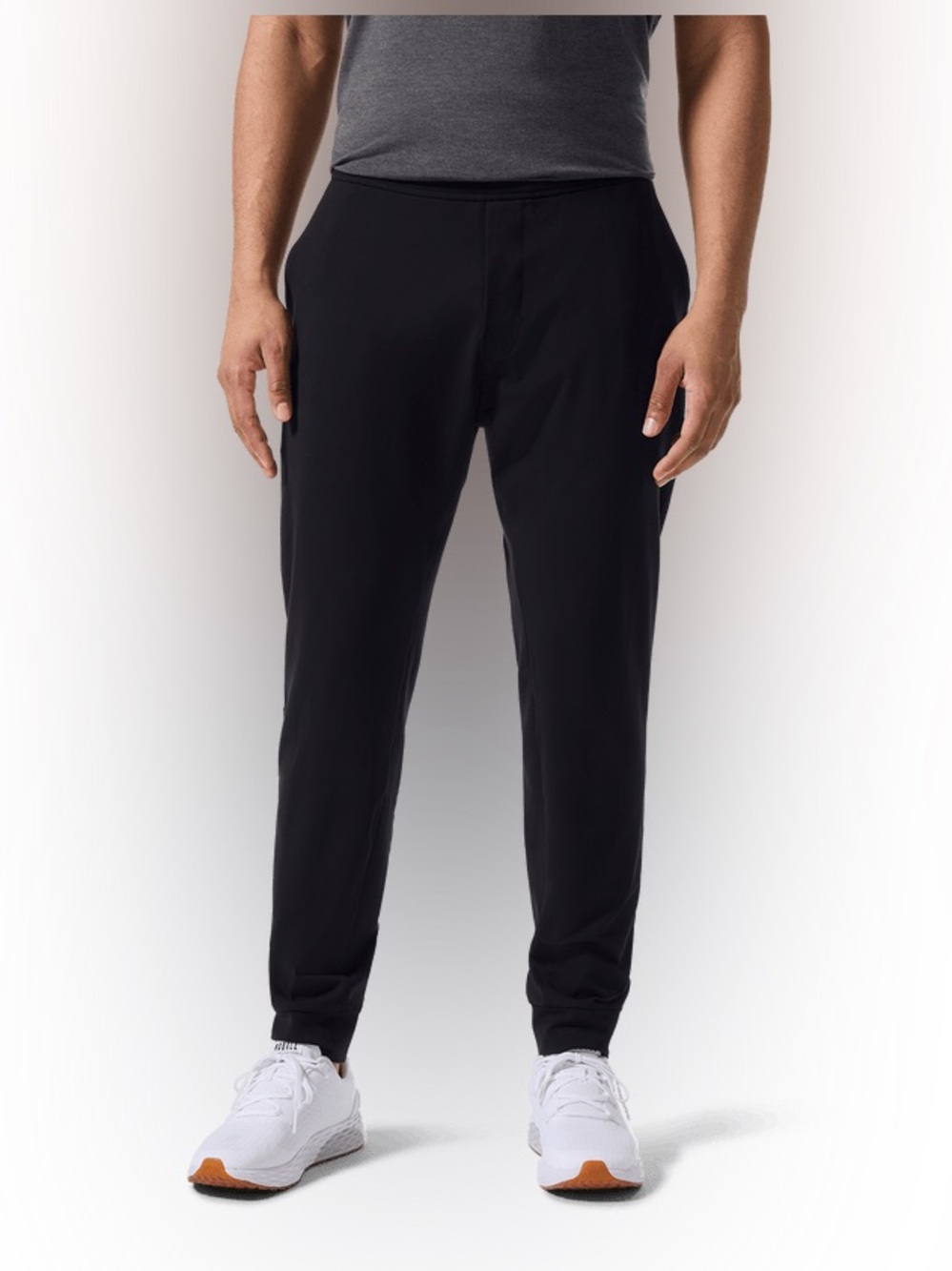 NOBULL Black Men's Slim Performance Joggers